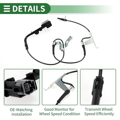ABS Wheel Speed Senor ABS Sensor Anti-lock Braking System Sensor for Mazda 6