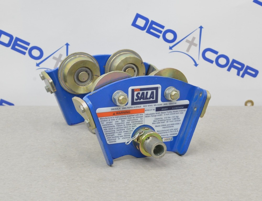 DBI Sala 2103143 Adjustable Width Beam Trolley