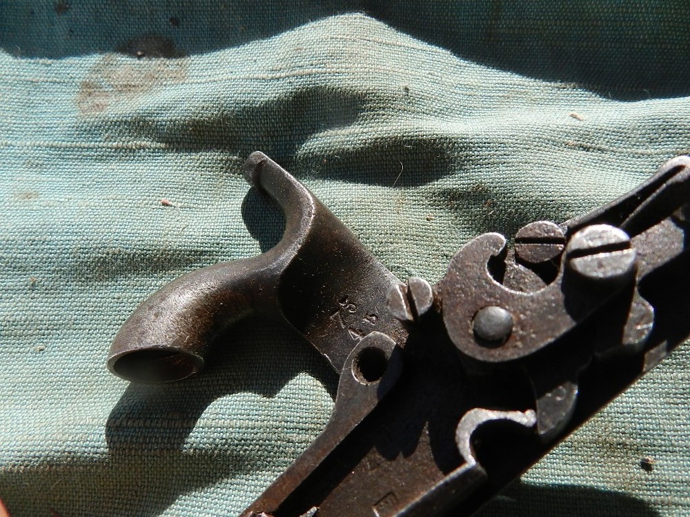 French/Belgian Percussion pistol complete lock