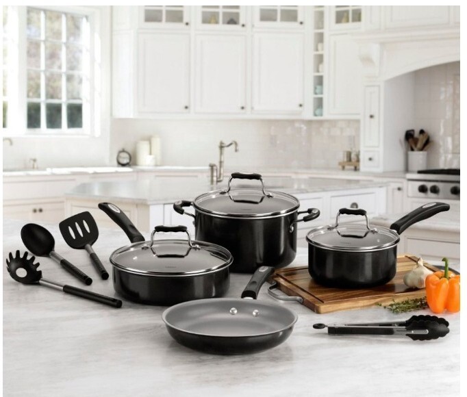 Cuisinart  Ceramic Nonstick 11 Pieces Cookware Set NEW 2023_