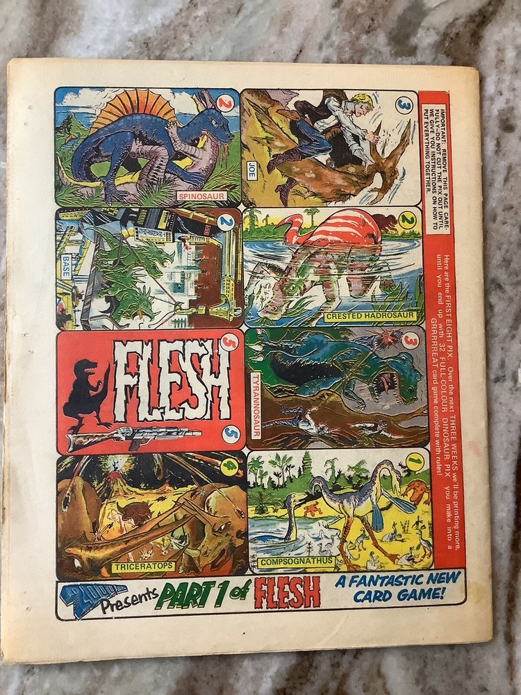 2000 A.D. Program 8 UK 1977 Comic Magazine