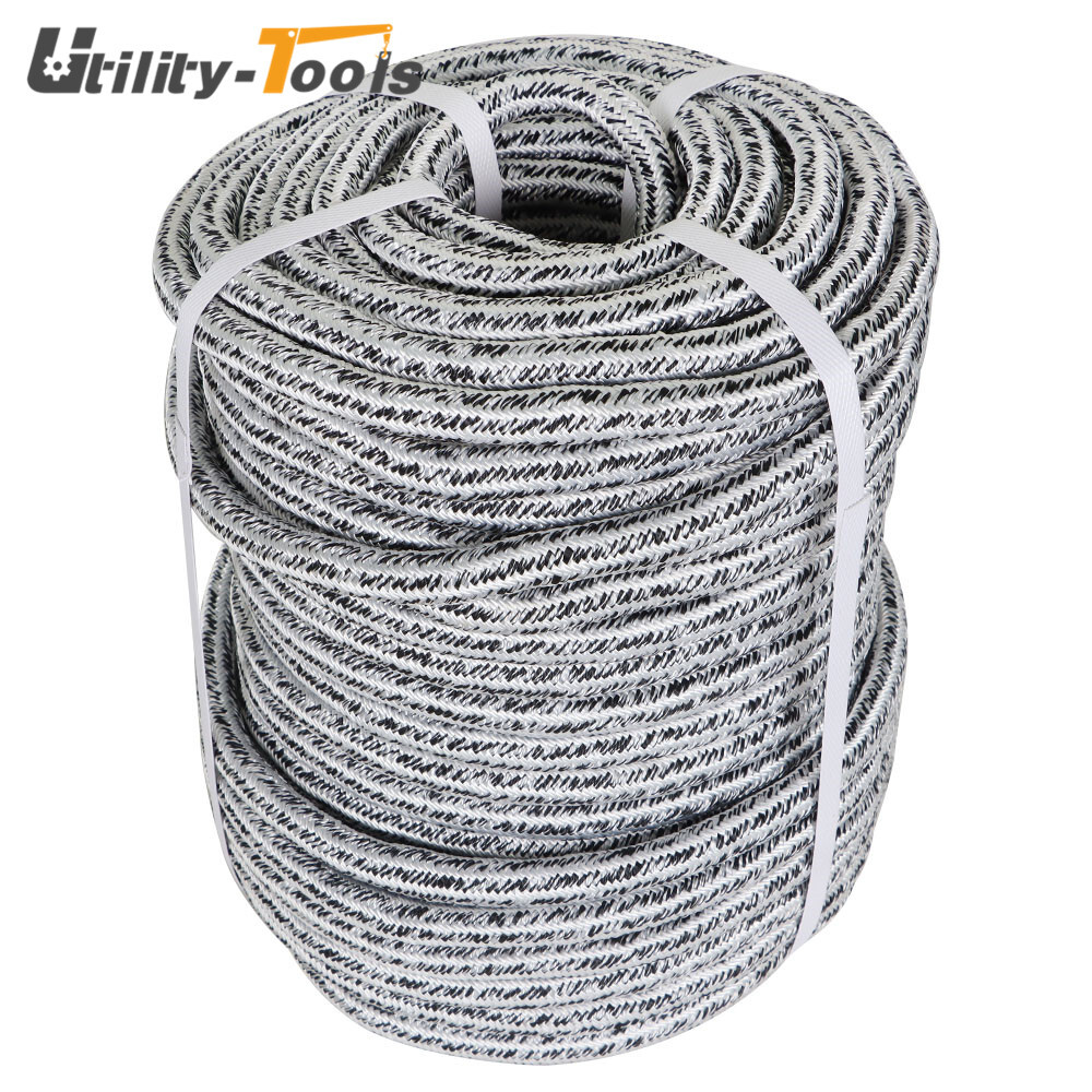 5/8" x200' Breaking Strength 24 Strand Braided Polyester Rope 16000 lbs