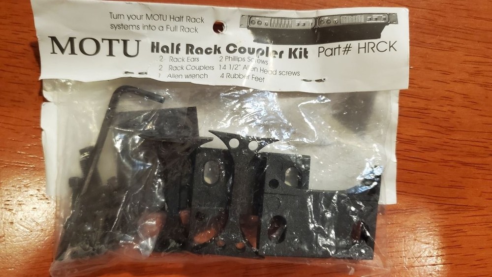 Motu Half Rack Coupler Kit Part # HRCK