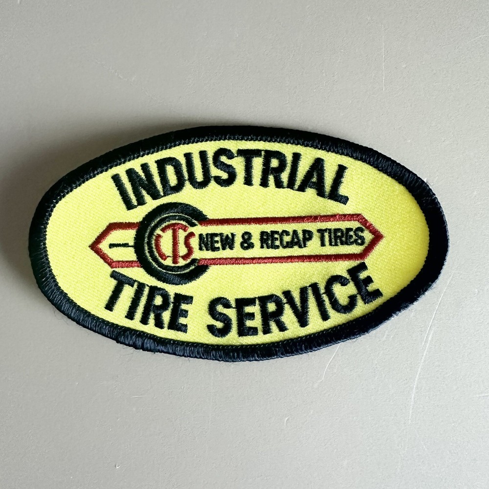 Industrial Tire Service Patch Embroidered