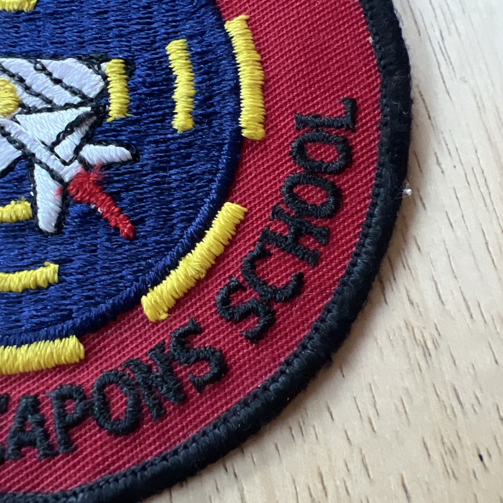 Vintage USN US Navy Fighter Weapons School Patch