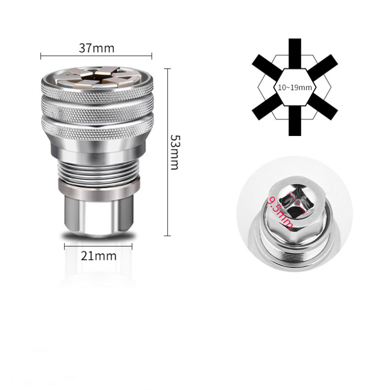 Adjustable Magic Sleeve Socket Tool Durable Drive Socket Universal Repair Tool