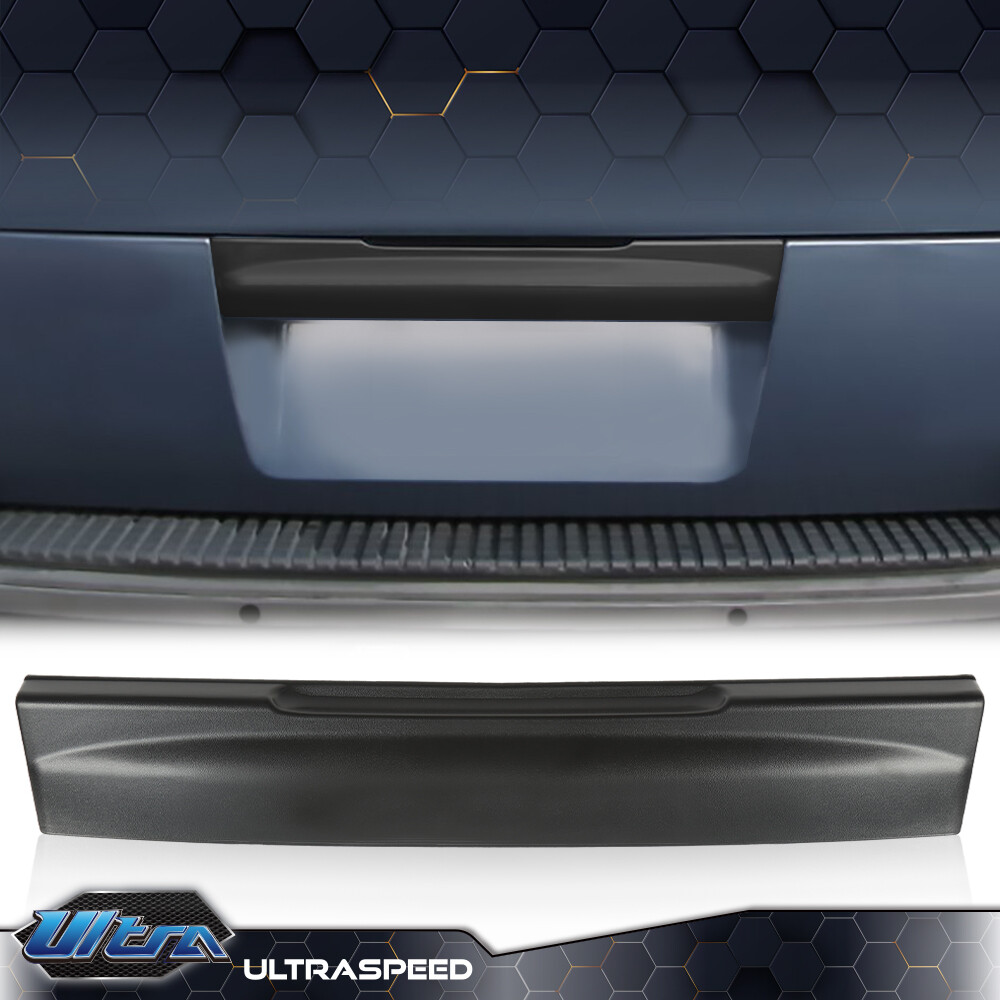 Fit For 02-05 Ford Explorer Rear Tailgate License Plate Shield Handle Black