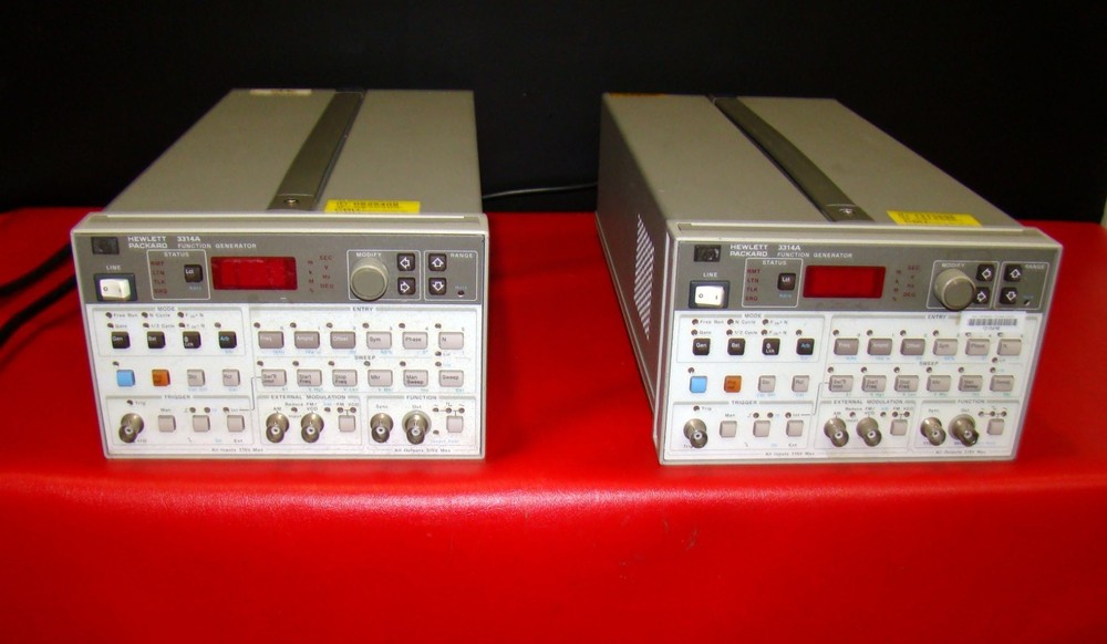 HP 3314A FUNCTION GENERATOR - 20 MHZ - TESTED