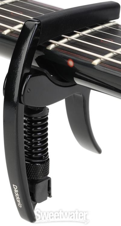 D'Addario NS Tri-Action Capo - Black
