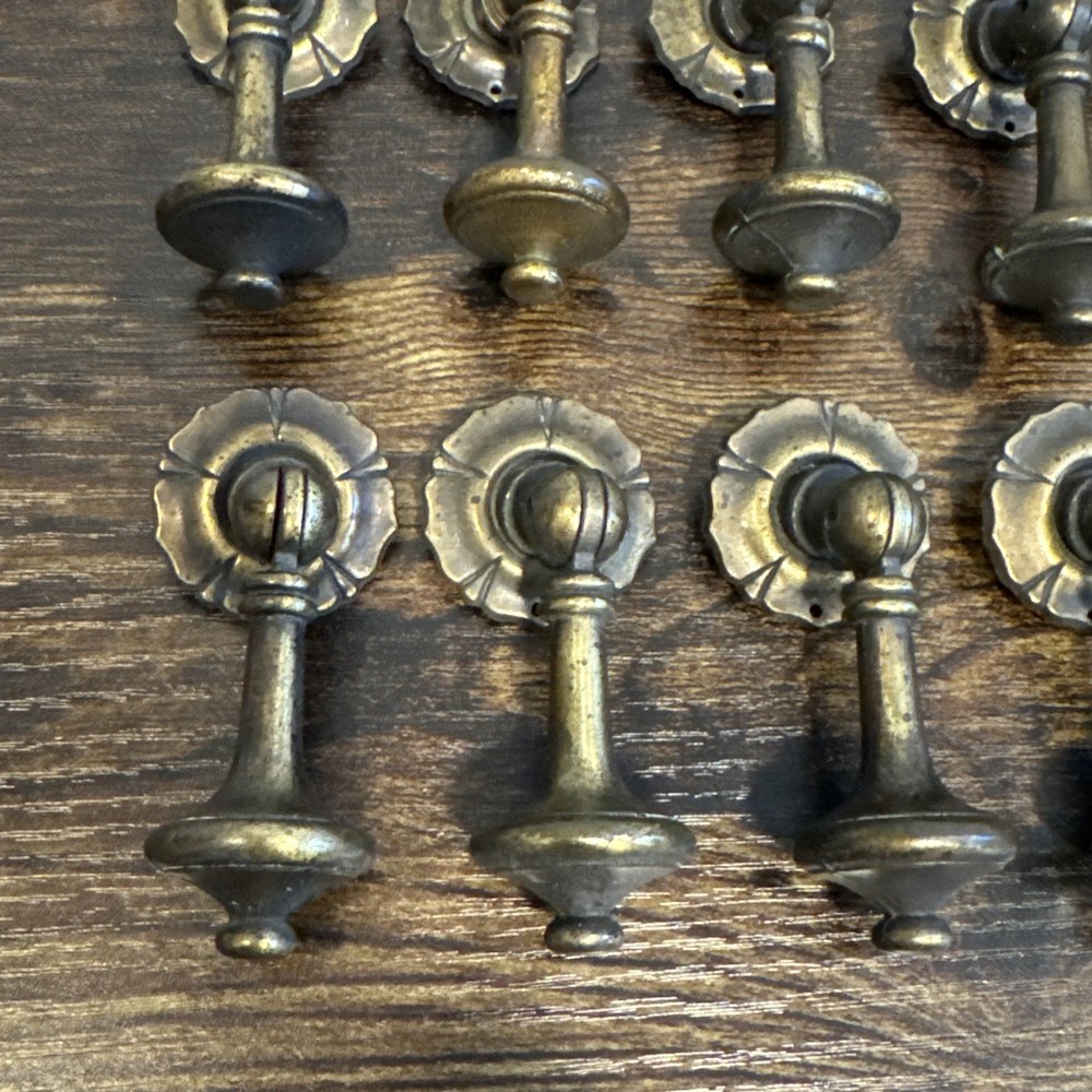 Drexel Esperanto Drawer Pull / Price Is Per Pull /Teardrop Brass Dresser Handle