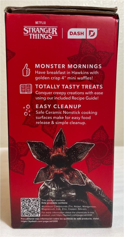 Dash x Stranger Things Mini Waffle Maker