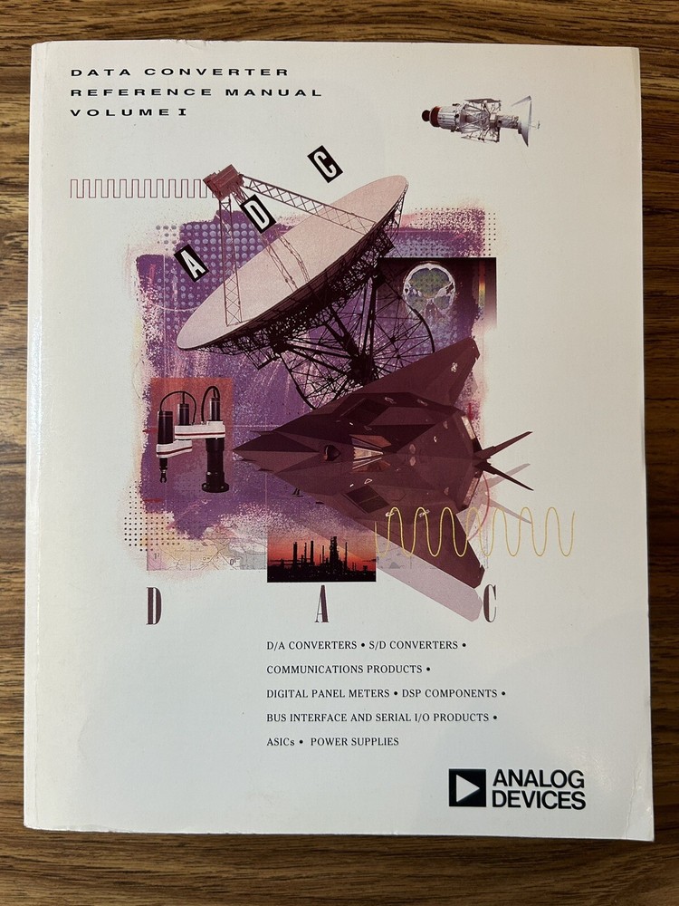 Analog Devices Data Converter Reference Manual Volume 1 1992 Data Book