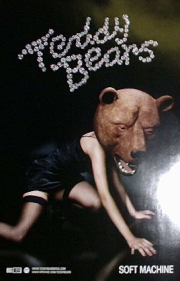 TEDDY BEARS Limited Edition POSTER Soft Machine