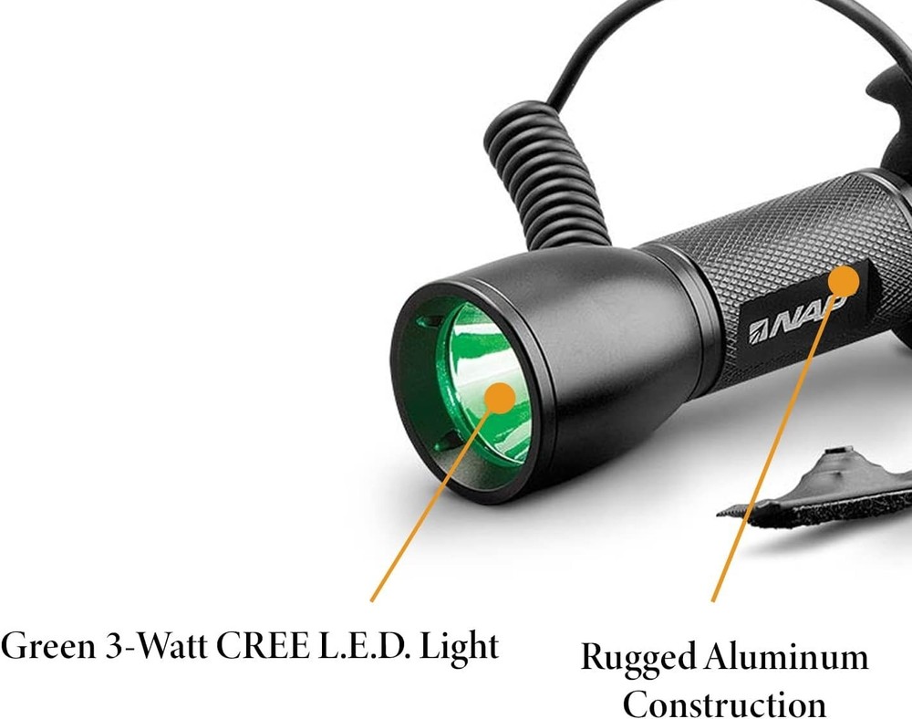 Durable NAP Apache Predator LED Light for Hog Hunting with Pressure Switch
