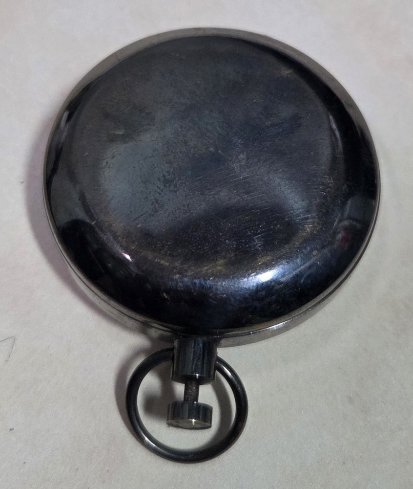 Vintage Push Button Compass Brass Pocket Style Gift