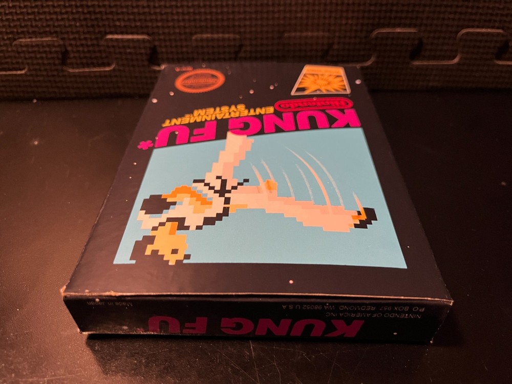 1985 Kung Fu Action - Empty custom design display box