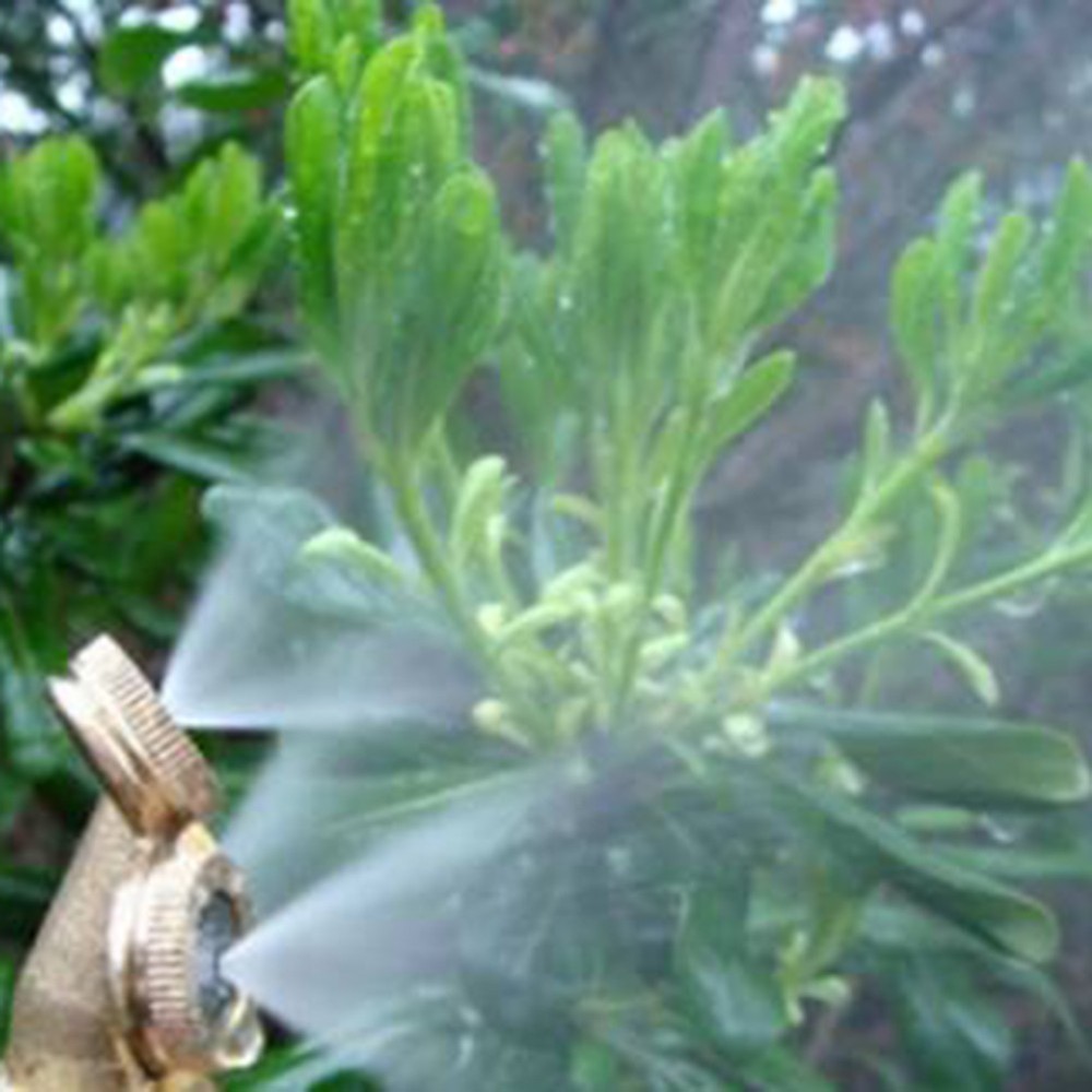 Garden Misting Nozzle Brass Connector for Efficient Watering Solutions