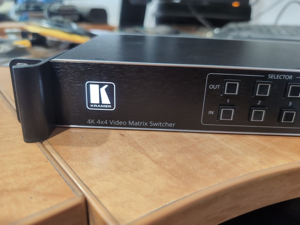 Kramer VS-44H2 4x4 4K HDR HDCP 2.2 Matrix Switcher