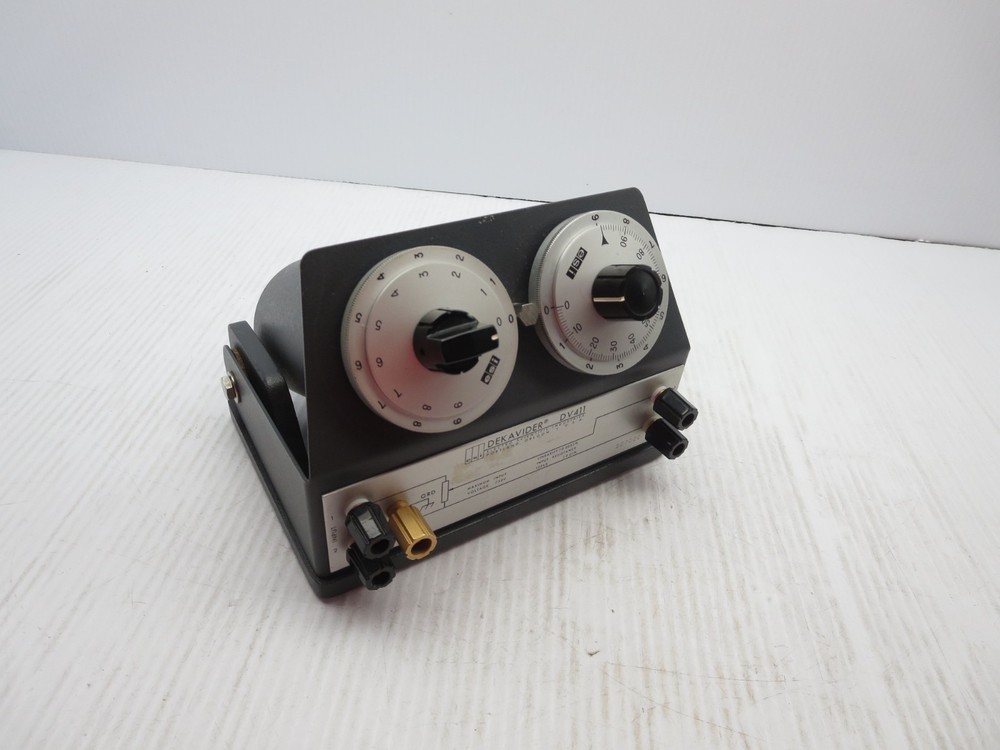 ESI DV411 Dekavider Max E In 750V Input Res 100K Ohm See Description Used.