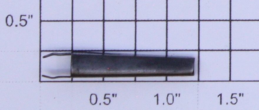 Lionel 2411-4 Blackened Metal Flatcar Stake