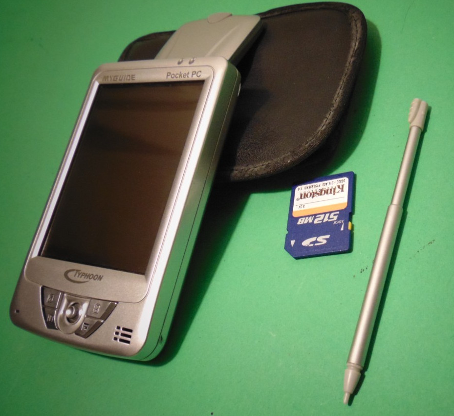 PALMARE - TYPHOON MYGUIDE 3500 - WORKING