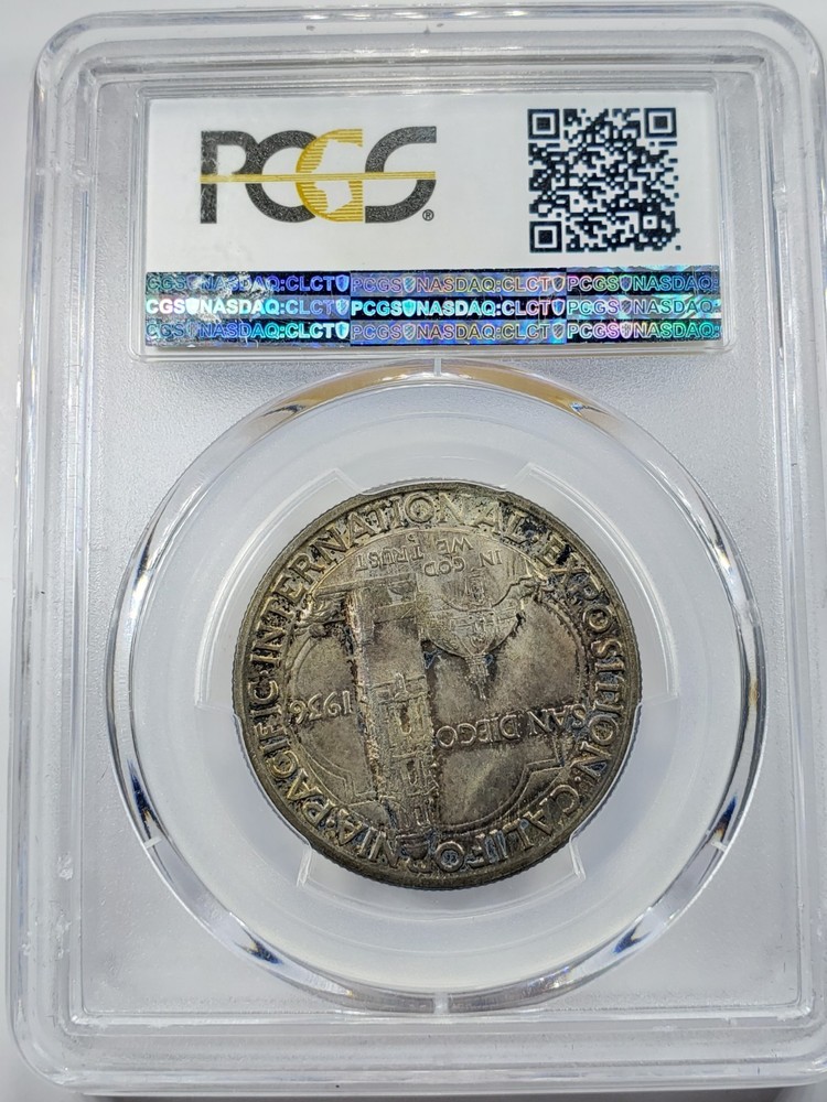 1936-D San Diego Commemorative Half Dollar MS64 PCGS