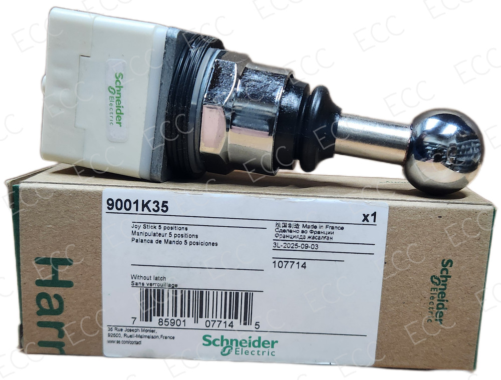New Schneider Electric 9001K35 * 5 Position Joystick