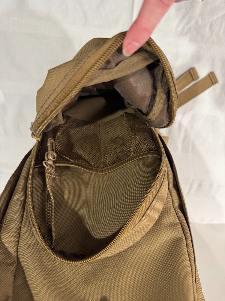 Tactical Hydration Field Pack Tan Color Backpack-No Bladder