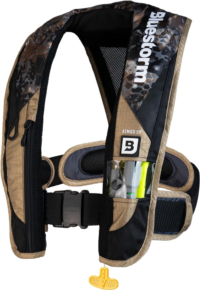 Inflatable Life Jacket Bluestorm Atmos 40 - Kryptek Skyfall - USCG Approved
