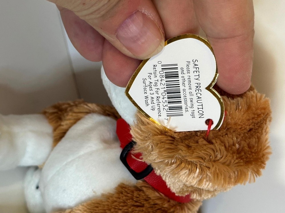 Beagle Side-kick 2002 TY Beanie ~