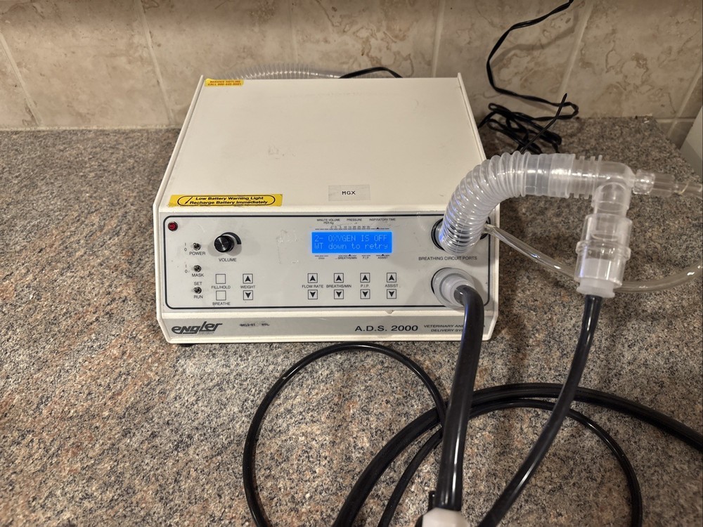 Engler ADS 2000 Anesthesia Delivery System / Please Read Description