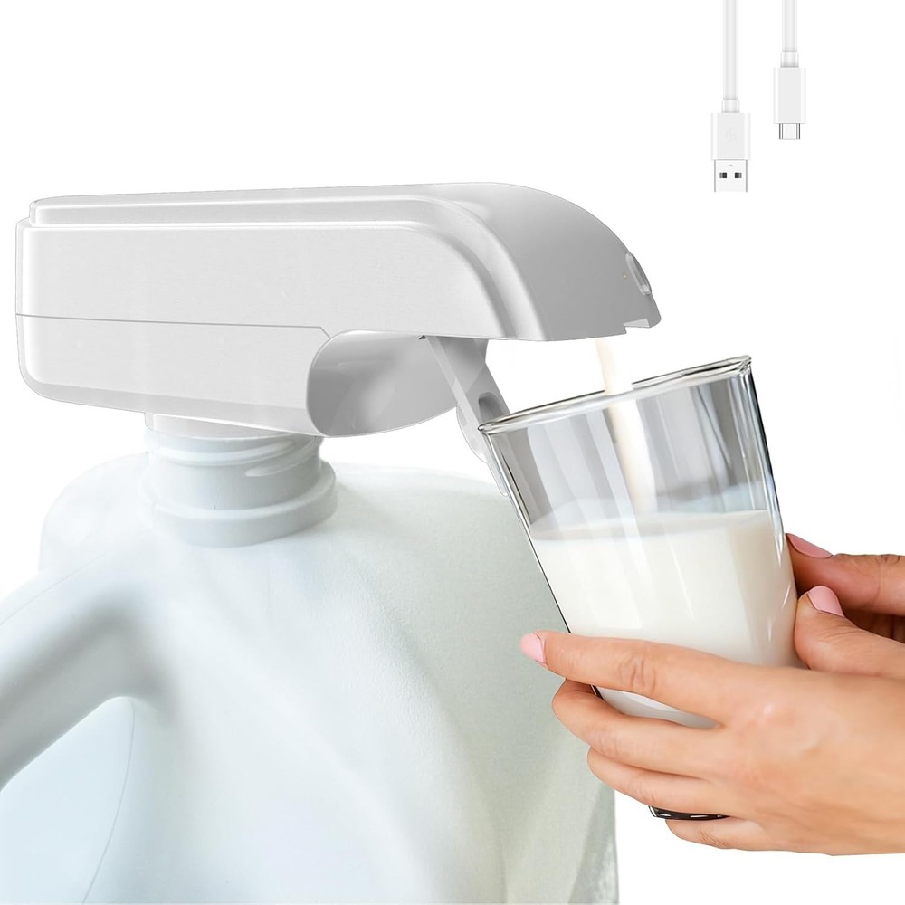 Automatic Milk & Juice Dispenser - Touchless USB Rechargeable Beverage Solution