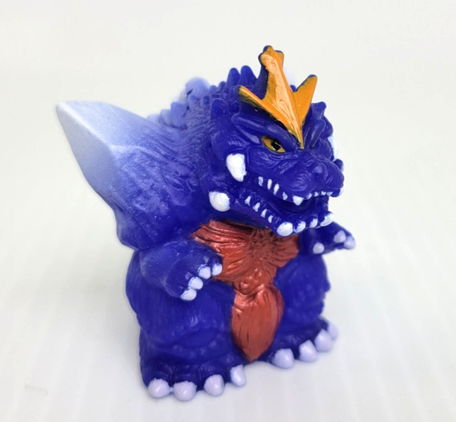 SD SpaceGodzilla 1.5" Finger Puppet Mini Bandai Figure Godzilla