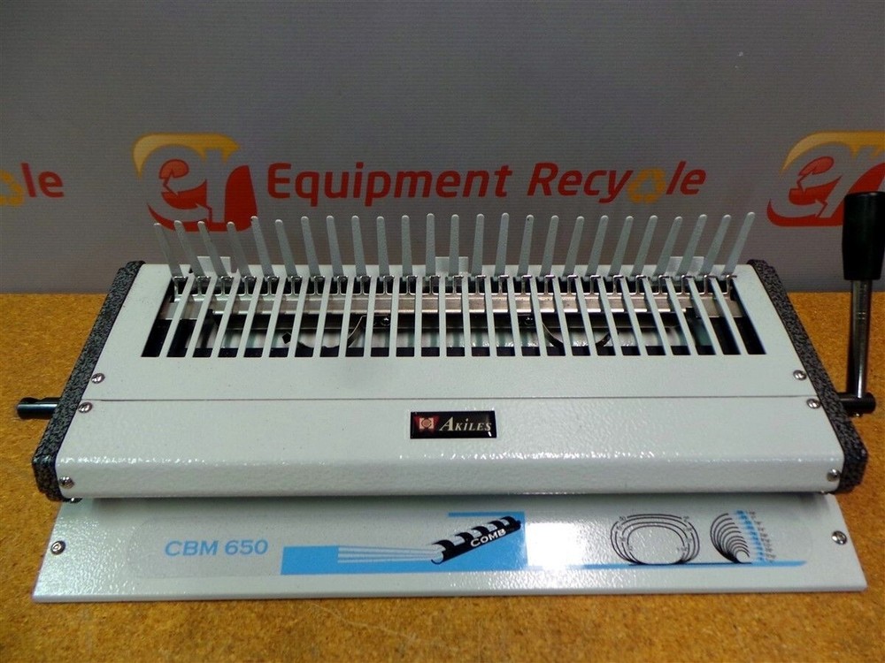 Akiles CBM650 Book Binder Modular Plastic Comb Opener