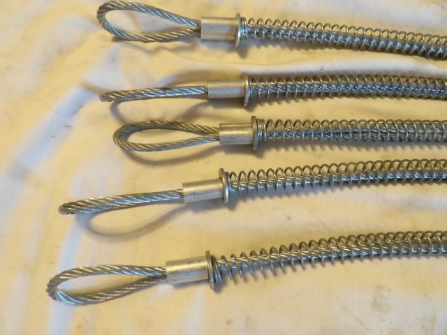 Five 36" Whip Check Air Hose Restraint