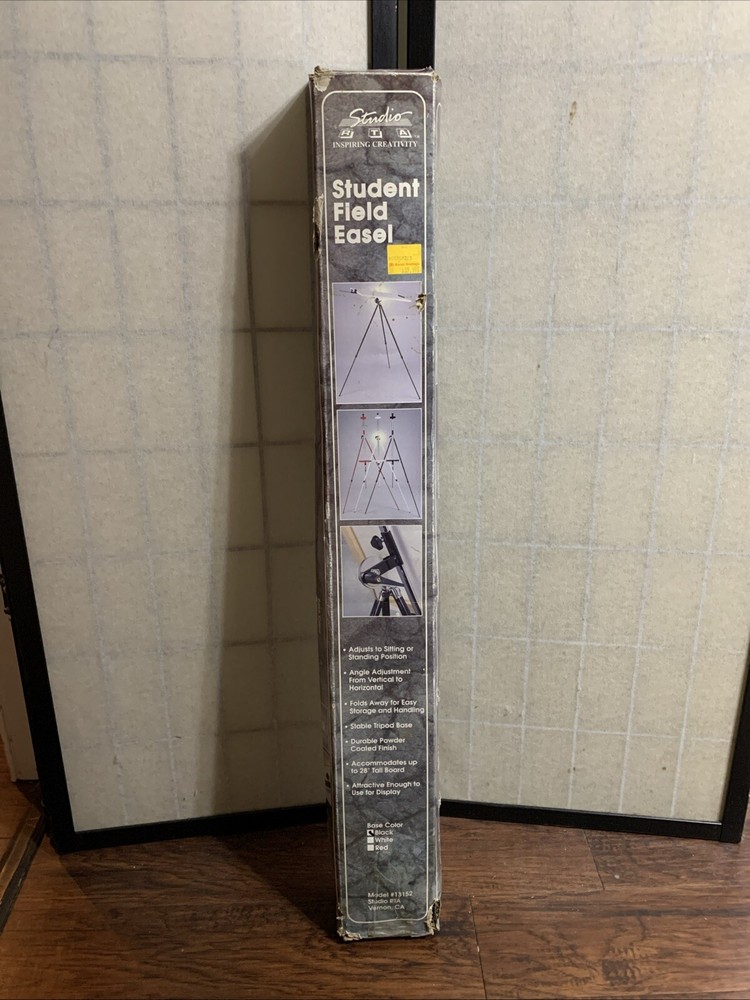 Studio Designs Student Field Easel #13152 ~ Black