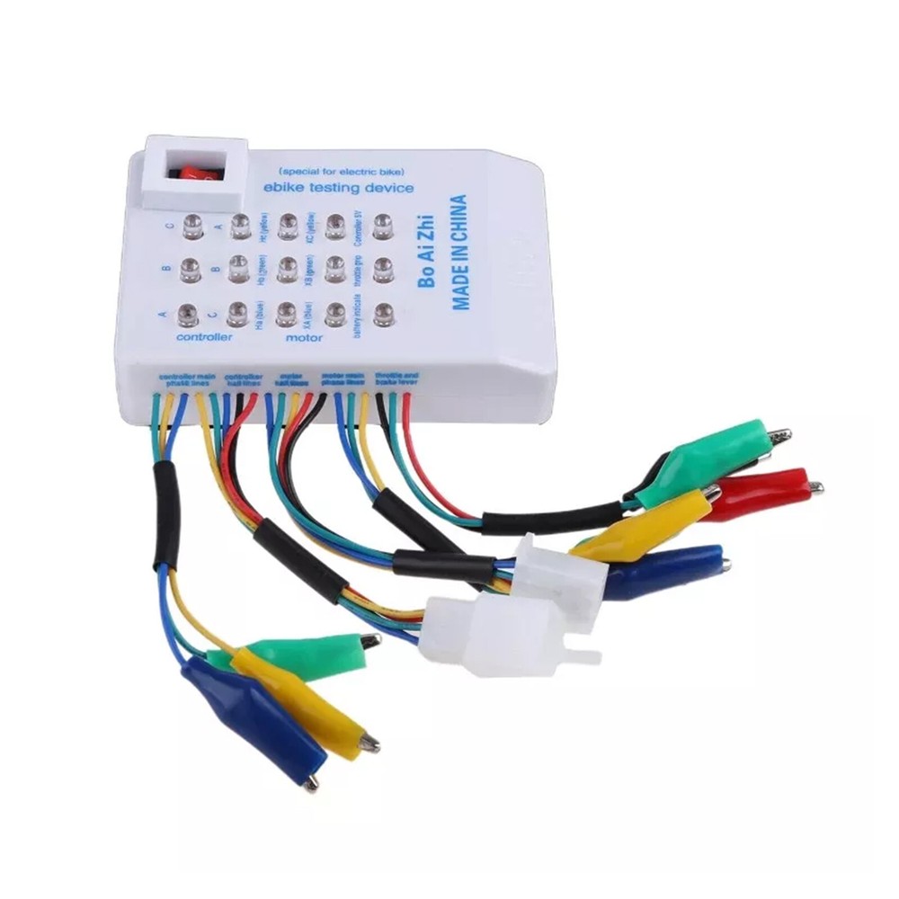Ebike 24V/36V/48V/60V Motor Controller Tester Brushless Motor Controller Tester