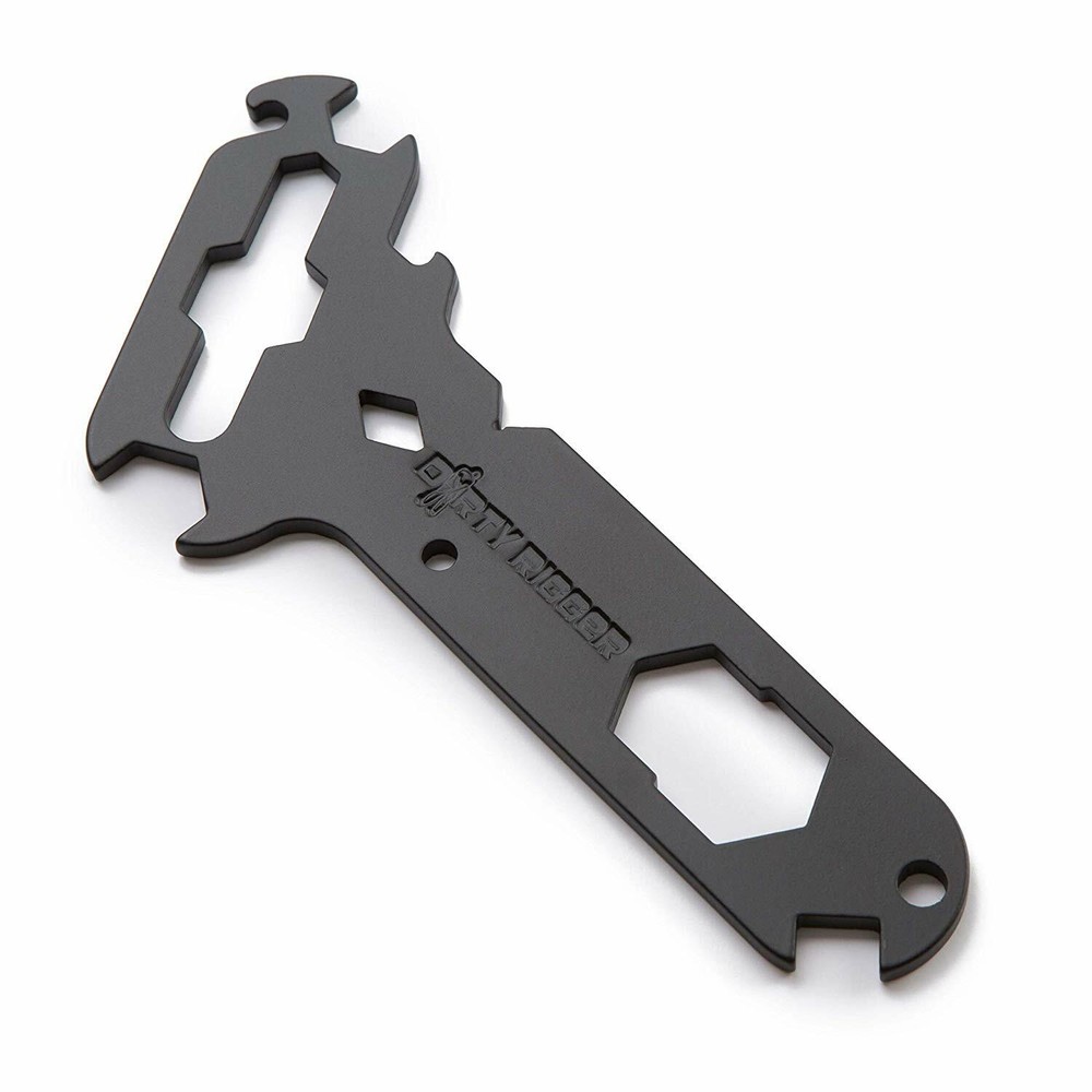 Dirty Rigger DTY-MULTITOOL Black Multitool With 14-In-1 Separate Rigger Tools