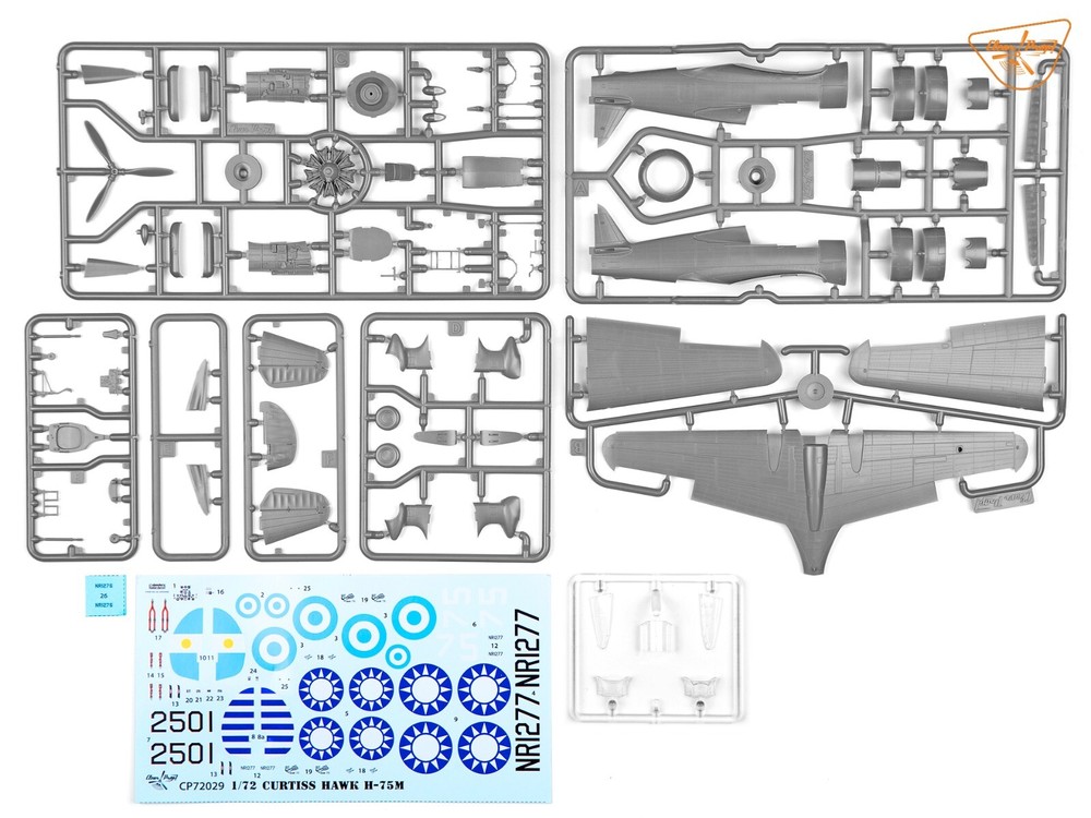 H-75M Hawk Starter kit (Plastic model kit) 1/72 Clear Prop 72029