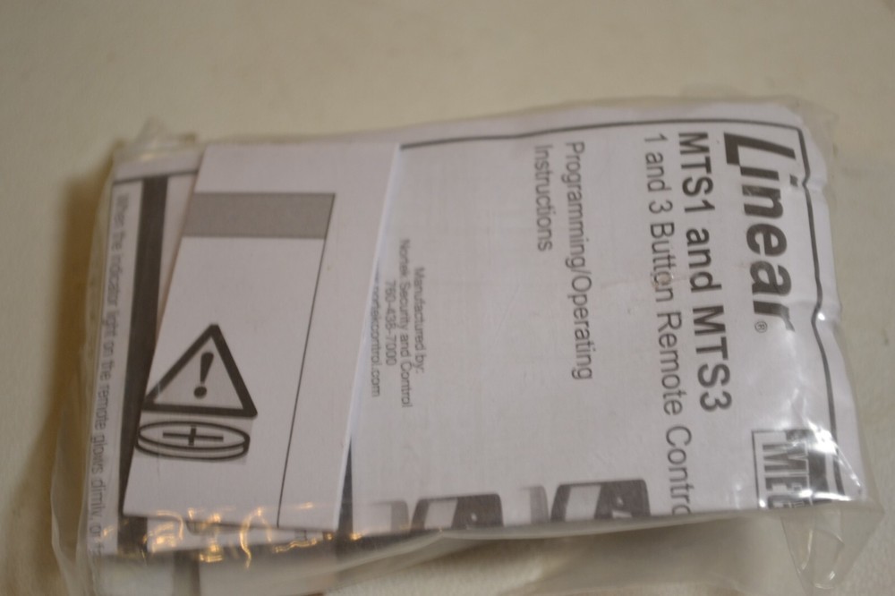 LINEAR MTS1 1-Button Garage Door Remote DNT00091