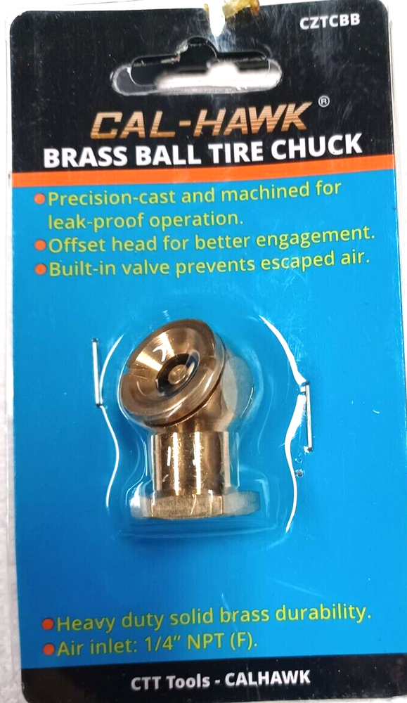 BRASS AIR CHUCK 1/4" NPT (F)