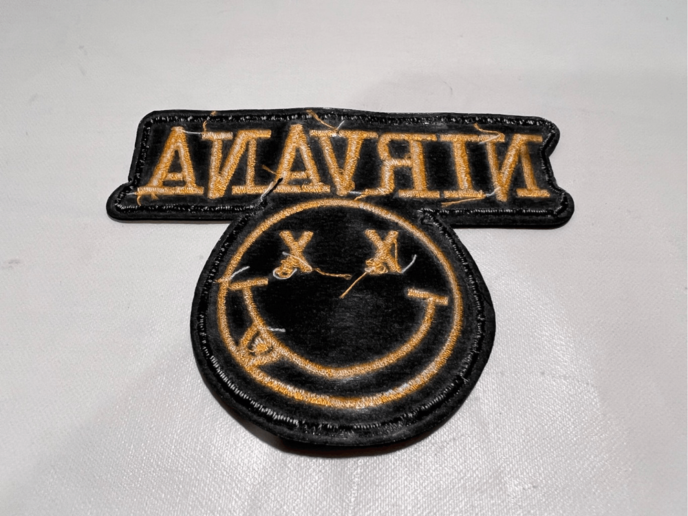 Nirvana Band Iron On Patch