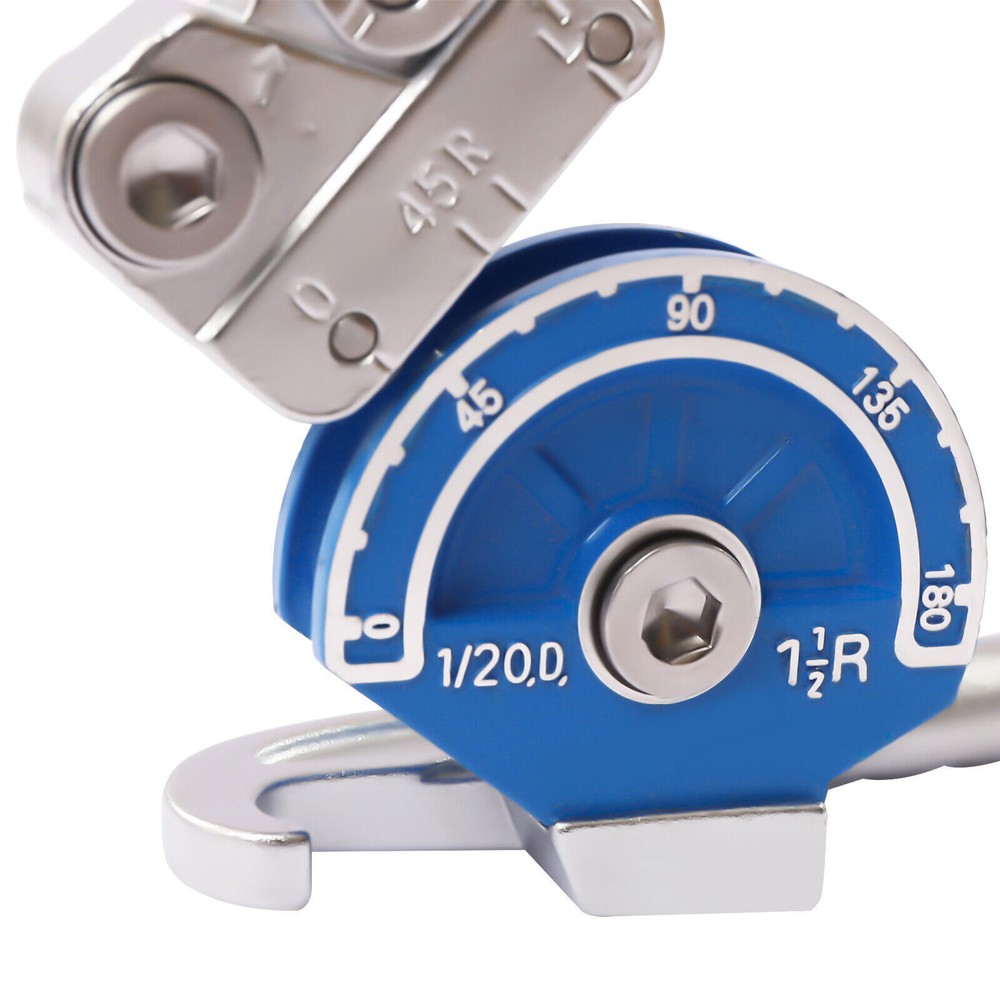 1/2" Diameter Pipe Bending Machine Manual Bending Machine Tube Bender 0-180°