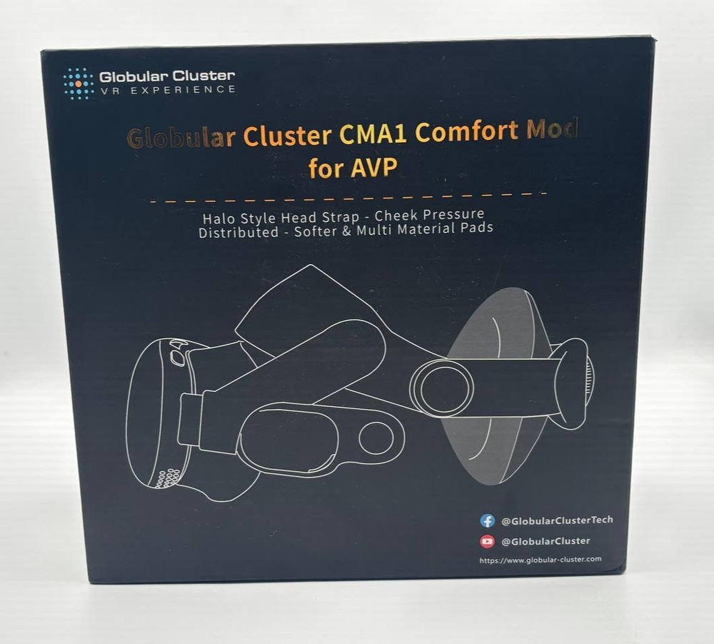 CMA1 Comfort Mod for Apple Vision Pro – Forehead & Rear Support Pad Kit