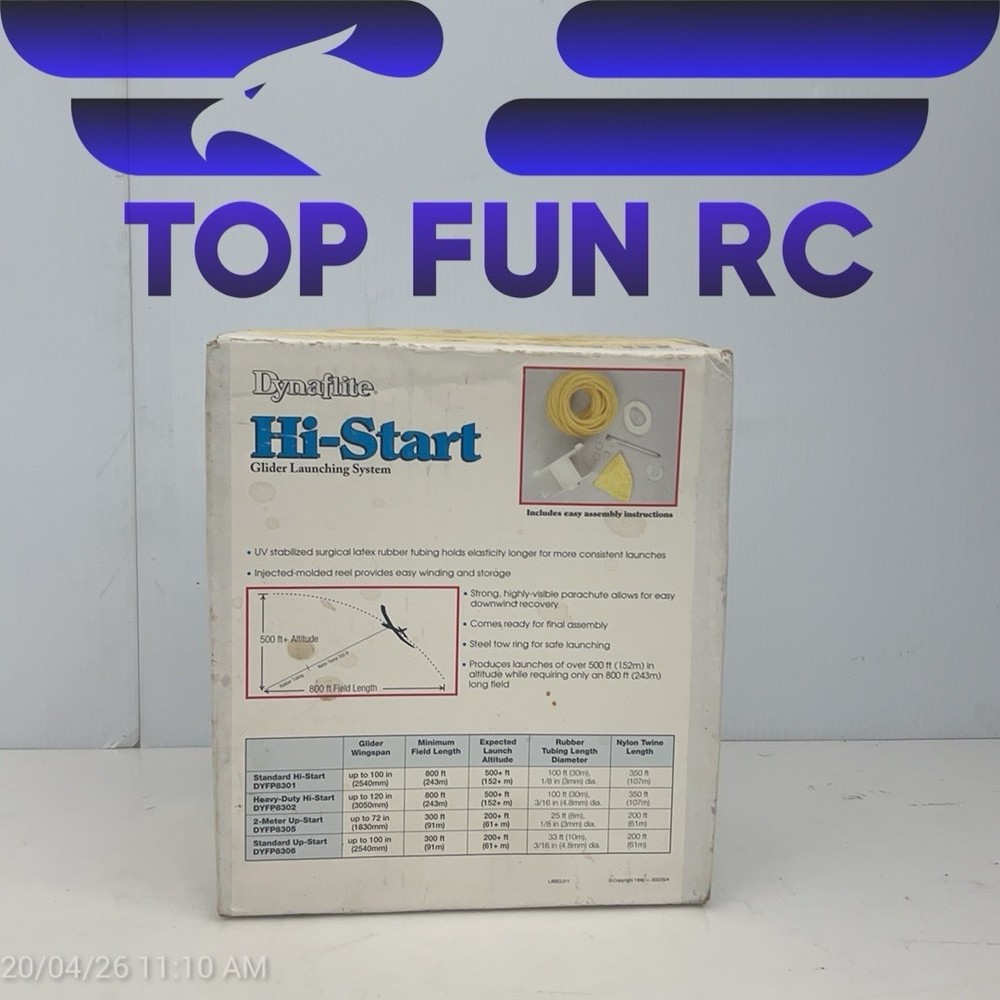 Hi-Start RC Glider launch kit Launch Pail High Start