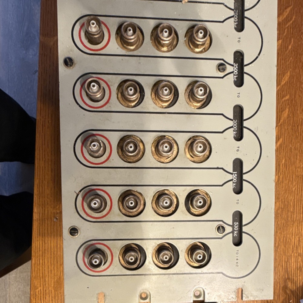 AN/SRA-12B Electrical Filter Assembly Panel Militaria