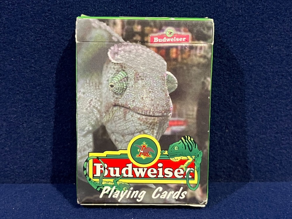 BUDWEISER PLAYING CARDS - FREE UK POSTAGE!!