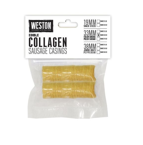Weston Sausage Casing | 33mm (30 lb Yield)