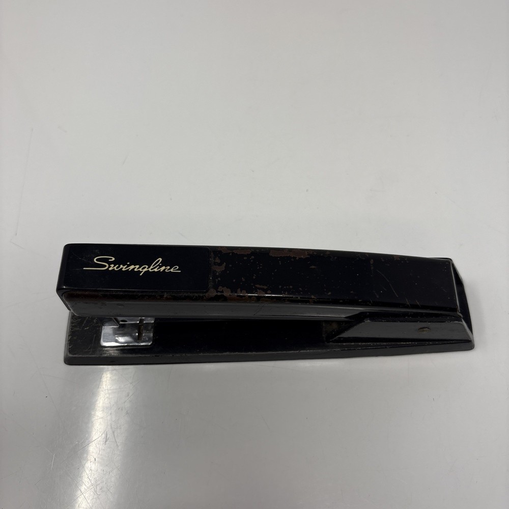 SWINGLINE 747 Stapler Model 94-41 BLACK Vintage Classic Solid Condition
