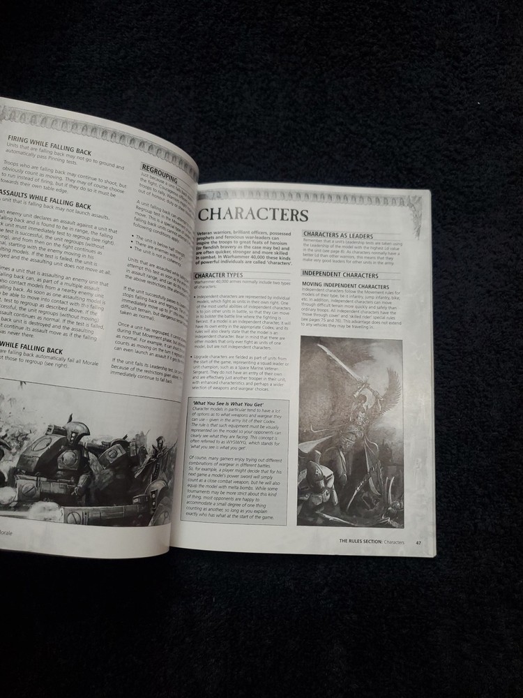 Warhammer 40,000 Rule Book. 2008 Mini